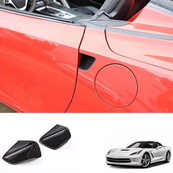 Auto süsinikkiust Välise ukselingi Kauss Katta Tassi Süvend Sisekujundus jaoks Chevrolet Corvette C7 2014-2019 - Pilt 2  