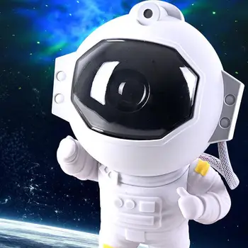 360 Kraadi Reguleeritav Astronaut Projektor tähistaeva Galaktika Tähtede Projektor Öö LED Lamp Magamistuba Decor Nightlights - Pilt 2  