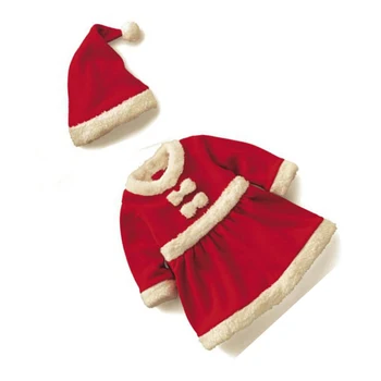 Laste Jõuluvana Kostüüm Super Hubane rollimäng Teema Poole Kostüümid Sobib Kleit Üles Osapooltele - Pilt 1  