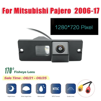 HD 1280X720 Fisheye 170 Kraadi Tagumine Vaadata Backup Kaamera Reverse Parkimine Kaamera Mitsubishi Pajero 4 2006-2017 - Pilt 1  