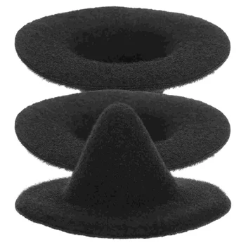 3tk Mini Nukud Pikklest Mütsid Väike Nõid Müts Mini Nõid Müts Halloween Pool Tarvikud - Pilt 2  