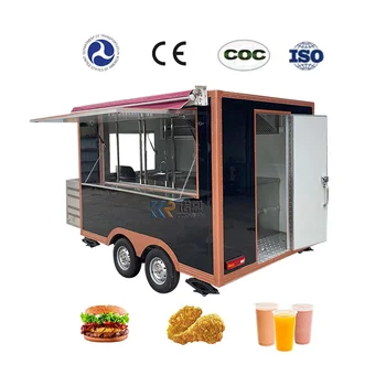 Euroopa müüjad Kasutavad Mobiil toidu veoauto külmik ühik Kiire suupiste toit veokid Sanck Masin - Pilt 2  