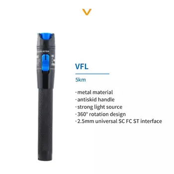 Fiber Optic Tester Pen 5/10/20/30/50mw Visuaalne Süü Lokaator Liides RAAMSEADUSEGA Optiline Test Tool - Pilt 1  