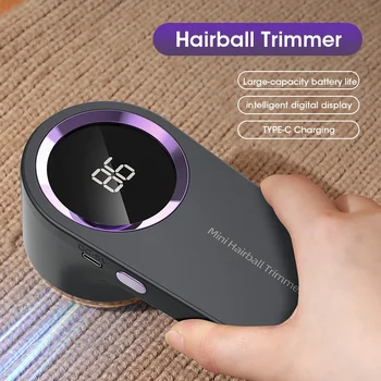 Kohevaks Lint Eemaldaja Elektrilised Hairball Trimmer Smart LED Digitaalne näidik Riie Laadimine USB Kaasaskantav Professionaalne Kiire Majapidamises - Pilt 1  