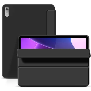 Tableti Puhul Lenovo Tab P11 (2nd Gen）2022 11.5 TB-350FU TB-350XU Paindlik, Pehme Silikoonist Kest Seista Klapp Smart Cover - Pilt 2  