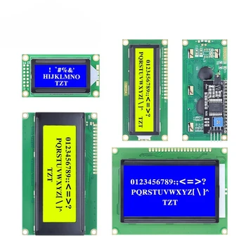 LCD Moodul Sinine Roheline Ekraan Arduino 0802 1602 2004 12864 kajastatud, LCD Iseloomu UNO R3 Mega2560 Ekraan PCF8574T IIC I2C Liides - Pilt 1  
