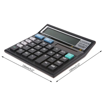 12-Kohaline Elektrooniline Kalkulaator, millel +Päikeseenergia Kalkulaatorid Asukoht - Pilt 2  