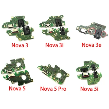 Laadija Pardal PCB FlexFor Huawei Nova 2S 3 3i 5i 3e 4e 5 Pro-USB-Port-Ühenduspesa Dock Laadimiseks Lint Kaabel - Pilt 1  