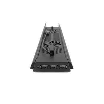 Kiirguslevi Püsti Bracket Uus ABS USB2.0 Mängukonsool Konsool 2 Fännid Traadiga Ühendus soojushajutamise Baas PS4 Vastuvõtva - Pilt 2  