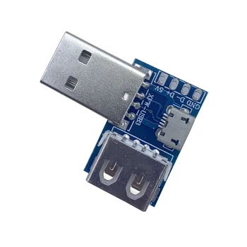 1TK USB-Jaotuskilbi Pea Mees Pistiku Tüüp c-Micro Naine 2.54-4P Võõrandamise Katse Juhatuse USB Adapter Plaat XY-USB4/XFW-USB3 - Pilt 1  