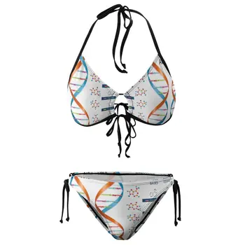 Uudne Seksikas Naiste Bikinis DNAFunny Uued Bikiinid Vintage Ujumistrikoo Beach - Pilt 2  