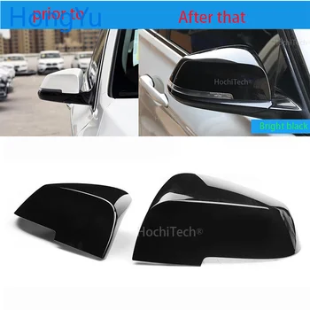 Asenda originaal auto tahavaatepeegli kate särav kõrge kvaliteediga must peegli kate BMW M-Seeria F87 M2 2014-2018 - Pilt 2  