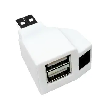 USB 2.0 Splitter, 2 Porti, Emane USB Hub Adapter Konverter-USB-Hub Eest, Klaviatuurid Hiirega, Videokaamerad Laadimise Lisaseade Dropship - Pilt 1  