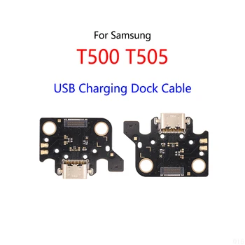 Laadimine USB Dock Connector SIM-Kaardi Pesa, Kõlarite Võimsus Helitugevuse Nuppu Main Board LCD-Ekraani Flex Kaabel Samsung T500 T505 - Pilt 1  