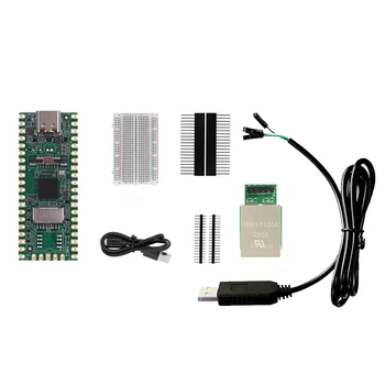 RISC-V Piima-V Duo Arengu Pardal Kit+RJ45 Porti+STC Downloader CV1800B Toetada Linuxi asjade interneti Entusiastid DIY Mängijatele Vastupidav - Pilt 1  