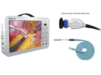 4 1 Kaasaskantav Full HD Endoskoopia Ühik Kirurgiline 21 Tolline Meditsiini Endoscope Camera Süsteem koos LED valgusallikas laparoskoopiline - Pilt 2  