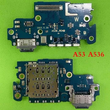 Samsung Galaxy A53 A536 Originaal USB Laadija Laadimise Port Lindi Flex Kaabel, USB Dock Connector Board - Pilt 1  