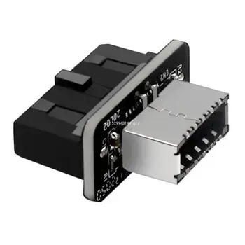 USB Tüüp E Adapter Emaplaadi 19-Pin Isane Päise Tüüp-E Sisekeermega Konnektor Dropship - Pilt 1  