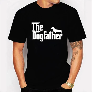 Meeste T-Särgid, Et Dogfather Prindi Naljakas Tshirt Camisas Taks Graafiline T-Särgid Meestele, Naistele, Tee Tshirts Y2k Tops 2000ndate Riided - Pilt 2  
