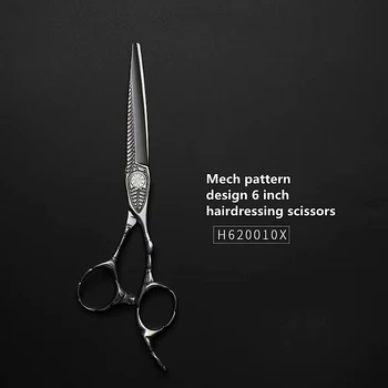 Juuksed käärid 6.3-6.8 tolli professionaalset juuksuri-tools A999 kõrge süsinikusisaldusega teras CNC tera kõvadus 61 salong high-end hairdre - Pilt 1  