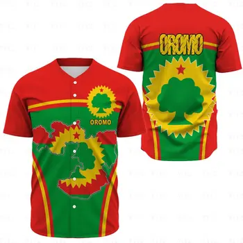 Aafrika riided - sport lipud trükitud meeste pesapalli jersey sport personaliseeritud custom uus 2023 vabaaja tops - Pilt 1  