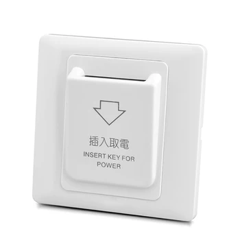 8X Kõrge Hinne Hotel magnetkaart Lüliti Energy Saving Switch (Insert Key Power 3 Kaart - Pilt 2  