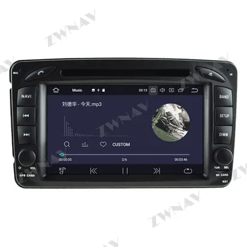 2 din Jaoks Mercedes Benz W203 Android 10.0 Multimeedia mängija, Auto, Auto video, audio Raadio GPS-IPS navigatsiooni juhtseade auto stereo - Pilt 2  