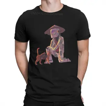 Läikiv T-särgid Meestele Puhtast Puuvillast Vintage T-Särgid Camisas Hulkuvate Mäng Seiklus Tees Meeste T-Särgid Kawaii Riided Classic - Pilt 2  