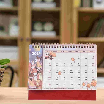 Kokkuklapitavad Kalender Laua Decor Töölaua Kalender Dekoratiivsed Kalender Kalender Päevakava Kodus Kooli Asukoht - Pilt 1  