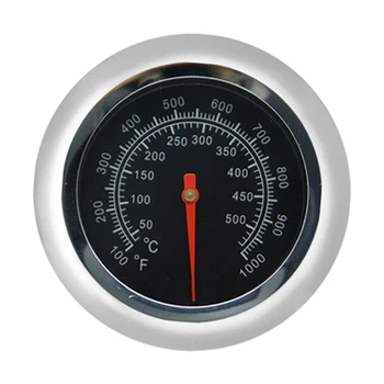 304 Roostevaba Ahi Termomeetri jaoks Grill Liha ja lihatooted Ahi 100-500℃/100-1000℉ Köök Temperatuur Arvesti Ekraan Suur Ketas - Pilt 2  