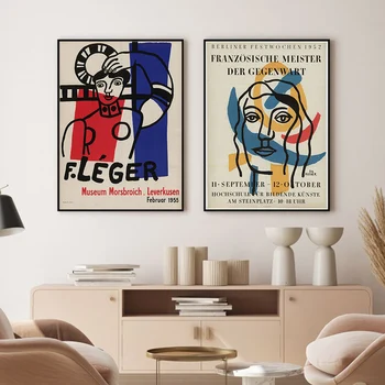 Abstraktne Vintage Henri Matisse Seina Art Lõuend Maalid Prindib Pildi Galerii Interjöör Elutuba Home Decor Plakat - Pilt 1  