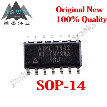 1~100TK ATTINY24A-SSU ATTINY24A Pakett SOP14 8-bitine Mikrokontroller IC Chip kvaliteetne Brand new Tasuta kohaletoimetamine Kiire kohaletoimetamine - Pilt 1  