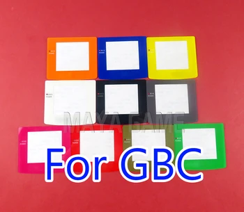 2tk Asendamine Plastikust Värviline Ekraanid Gameboy Color GBC Remont, Lisaseadmed Objektiivi Kate Konsooli - Pilt 1  