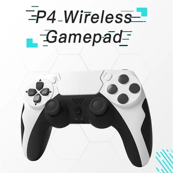 Wireless Gamepad Kontroller Bluetooth Dual Vibratsiooniga PC Juhtnuppu PS4 PS3 Konsool PC Kuus Telg Güroskoop Koos Touchpad - Pilt 1  