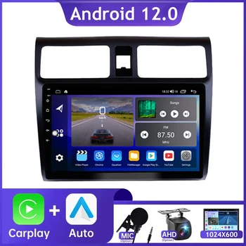 Android 12 Carplay 4G LTE DSP Auto Auto Raadio Stereo Multimeedia Video Mängija, GPS, Bluetooth Jaoks Suzuki Swift 3 2003 - 2010 Carplay - Pilt 1  