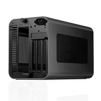Jonsbo V11 Mini ITX Case Support SFX Toide Väike Emaplaadi Pikk Graafika Kaardi Alumiinium PC Mäng Šassii - Pilt 2  