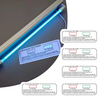 5tk Kerge Katse Kaardid Photochromic Intensiivsus Testi Lihtne Kasutada Pirn ja LED Intensiivsust, Kaardi Lugemine Professional PVC Kerge Seade - Pilt 1  