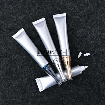 20 ml/g Hõbedane plastikust Tühi pudel nelipühade Sisemine kate Eye Gel Cream Proovi Kosmeetika Konteinerid Pakendite F1925 - Pilt 1  
