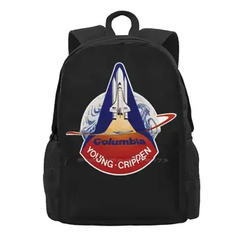 S 1 Missioon Logo ( Space Shuttle ) Seljakotid Kooli Teismelised Tüdrukud Reisikotid S 1 Kosmosesüstik Kosmosesüstiku Missioon - Pilt 2  