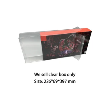 Läbipaistev PET kaitsva katte Vahetus NS Bayonetta 3 USA mäng limited edition mäng ladustamise display box Kogumise puhul - Pilt 1  