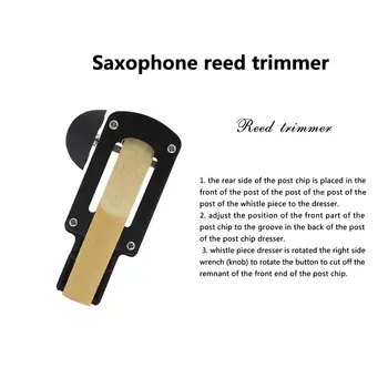 Praktiline Tenor/Alto/Sopransaksofon Pilliroog Korrektor B Korter Sax Reed Trimmer - Pilt 1  