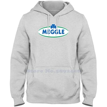 Meggle AG Logo kvaliteetne 100% Puuvillane Topp Uus Graafiline Dressipluus - Pilt 1  