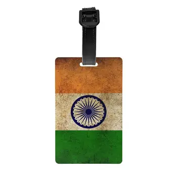 Custom Lipu Indias Pagasi Sildi Eraelu Puutumatuse Kaitse Lndias Patriootliku Pagasi Sildid Reisikott Sildid Kohver - Pilt 1  