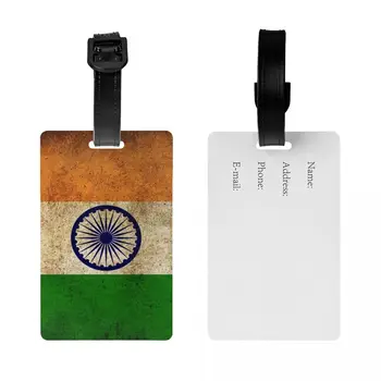 Custom Lipu Indias Pagasi Sildi Eraelu Puutumatuse Kaitse Lndias Patriootliku Pagasi Sildid Reisikott Sildid Kohver - Pilt 2  