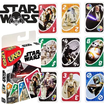 Star Wars Yoda UNO KLAPP! Lauamängud UNO Kaardid Darth Vader jõulukaart Tabel Mängu Mängima Täiskasvanute Kid Sünnipäeva Kingitus Mänguasi - Pilt 1  