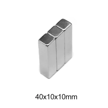 2~30PCS 40x15x3 mm Võimsad Magnetid 40mmX15mm N35 Blokeerida Tugevaid Neodüüm Magnet 40x15x3mm Alalise NdFeB Magnet Leht 40*15*3 - Pilt 1  