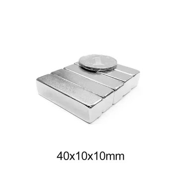 2~30PCS 40x15x3 mm Võimsad Magnetid 40mmX15mm N35 Blokeerida Tugevaid Neodüüm Magnet 40x15x3mm Alalise NdFeB Magnet Leht 40*15*3 - Pilt 2  