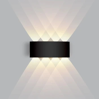 Kaasaegne LED Seina Lamp Sise-ja välisvalgustuse Alumiinium Seina valgus, IP65 Veekindel 2/4/6/8W Kodu Interjööri Magamistuba Öö - Pilt 1  