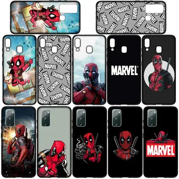 Marvel Super Hero Deadpool Superkangelane Kate Samsung Galaxy A10 A20 A22 A30 A31 A32 A50 A51 A52 A53 A72 A33 A73 Telefoni Puhul - Pilt 2  