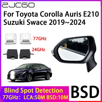 ZJCGO Auto pimeala Tuvastamise BSD Peegli Taga Radarite Avastamise Süsteem Toyota Corolla Auris E210 Suzuki Swace 2019~2024 - Pilt 1  